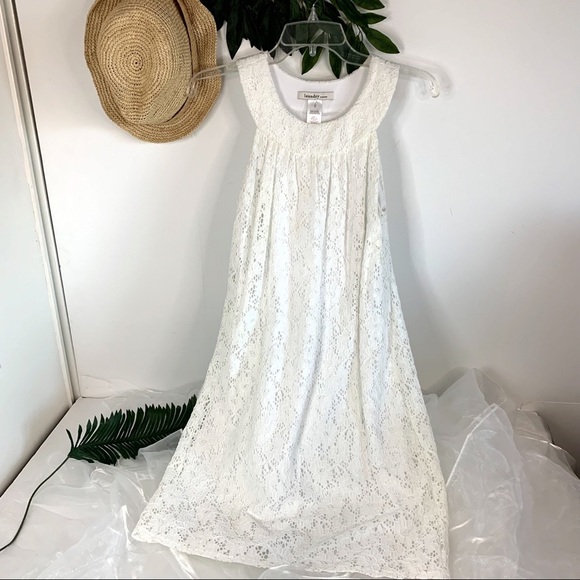 Laundry by Design Women's  White Eyelet Summer Dress! S/P - Picture 3 of 14
